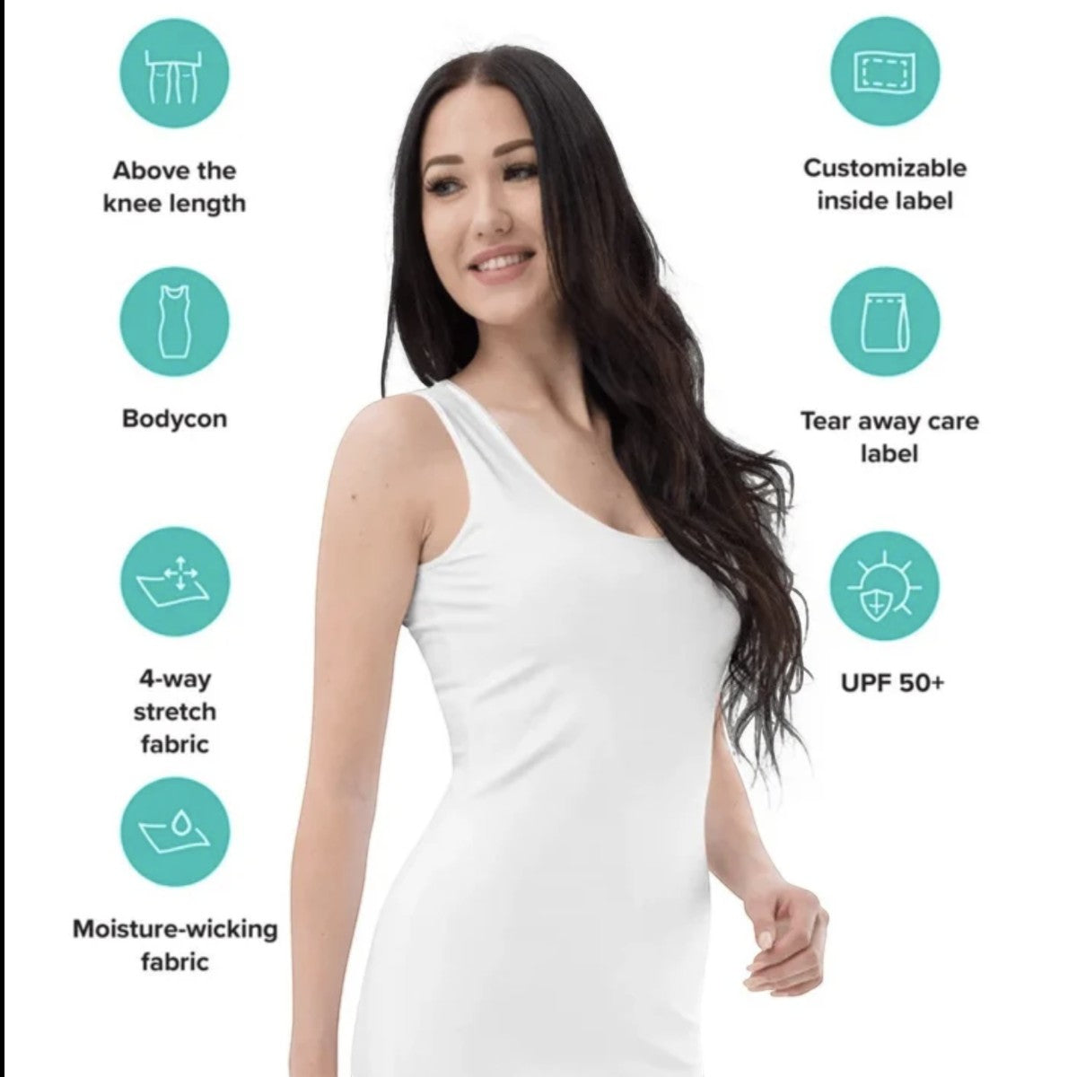65 MCMLXV Cosplay Sleeveless Star Print Bodycon Dress