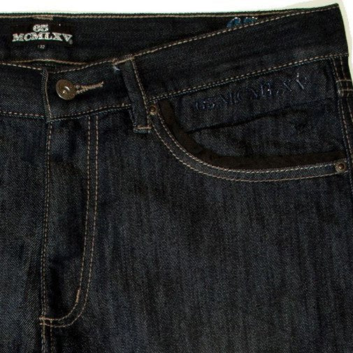 65 MCMLXV Men's Premium Denim Dark Wash Jean - 65mcmlxv