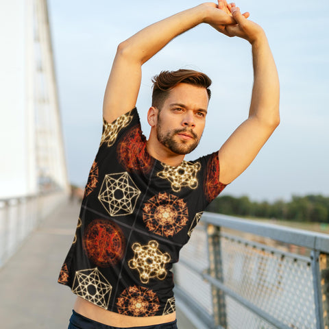 65 MCMLXV Unisex Cosplay Mystic Pentagrams T-Shirt - 65mcmlxv