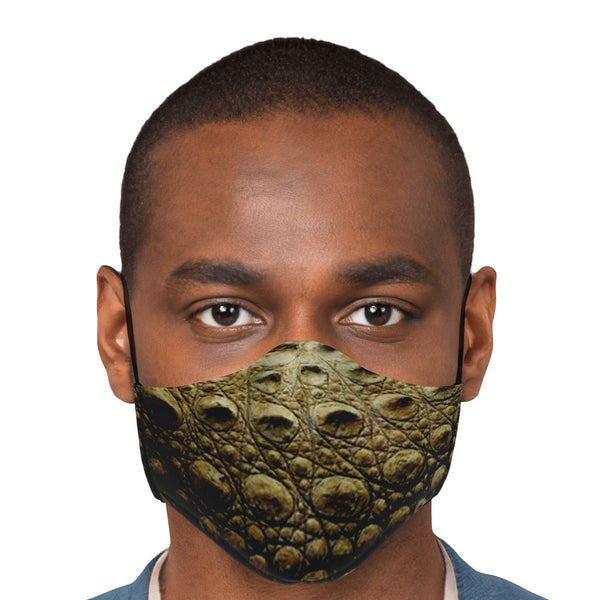 65 MCMLXV Unisex Crocodile Print Face Mask - 65mcmlxv
