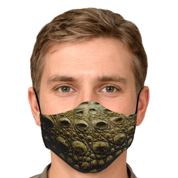 65 MCMLXV Unisex Crocodile Print Face Mask - 65mcmlxv
