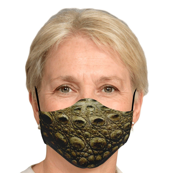 65 MCMLXV Unisex Crocodile Print Face Mask - 65mcmlxv