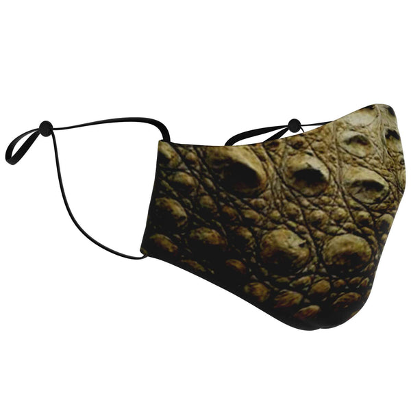 65 MCMLXV Unisex Crocodile Print Face Mask - 65mcmlxv