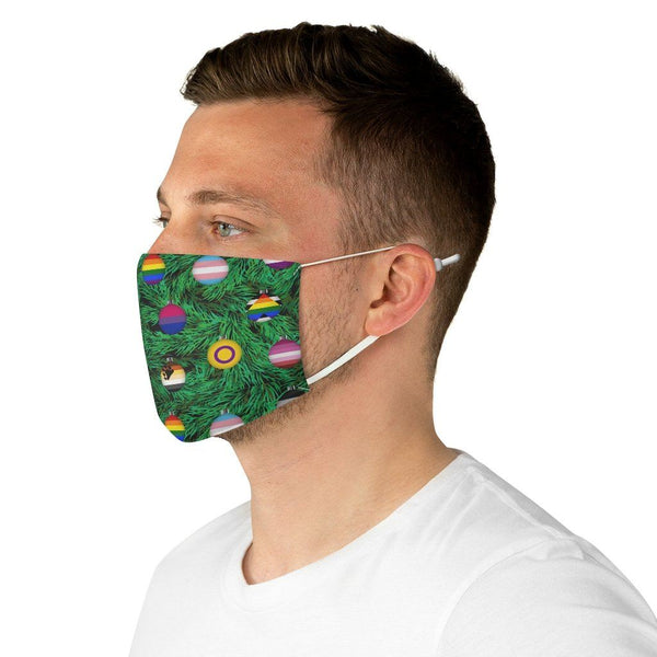 65 MCMLXV Unisex LGBTQI Christmas Ornaments Print Face Mask - 65mcmlxv