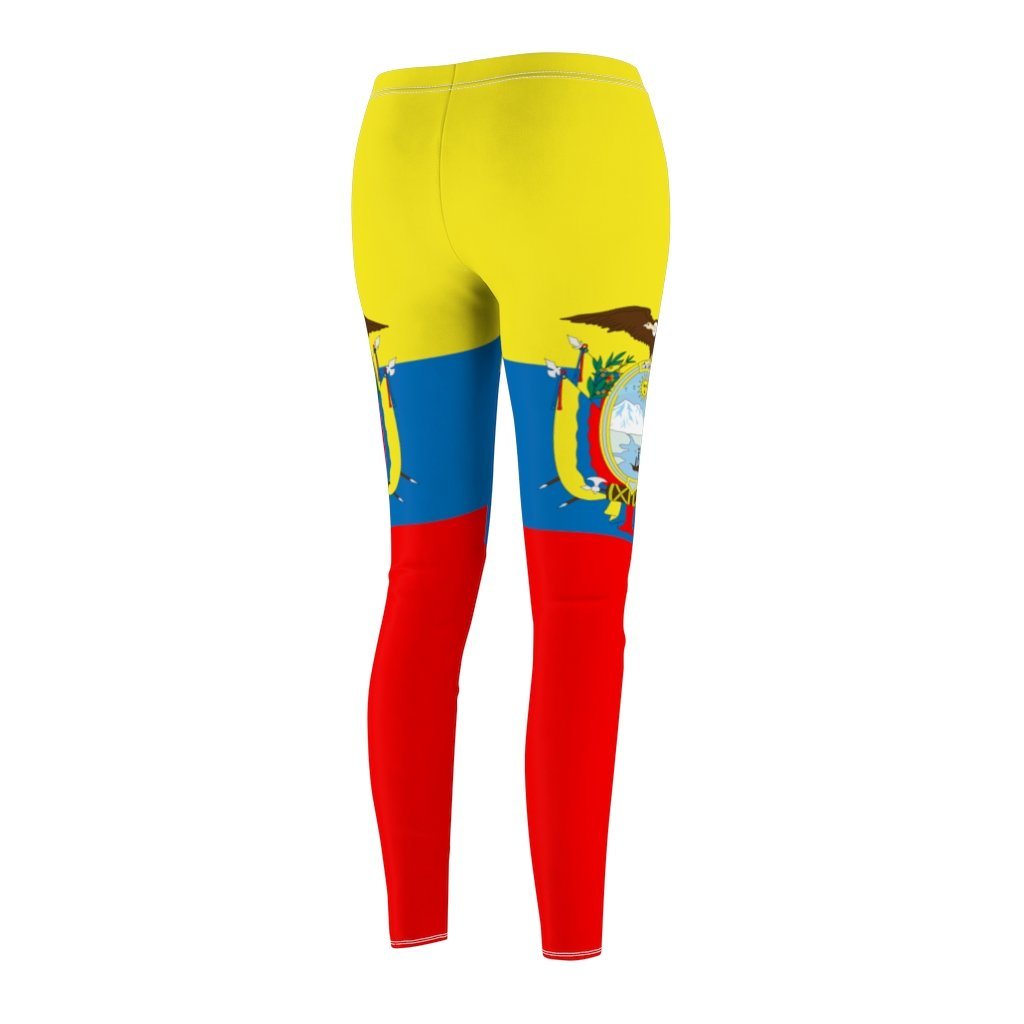 65 MCMLXV Women's Ecuador Flag Print Leggings - 65mcmlxv