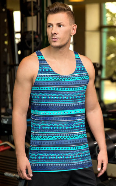 Men&#39;s Printed Tanks &amp; Tops