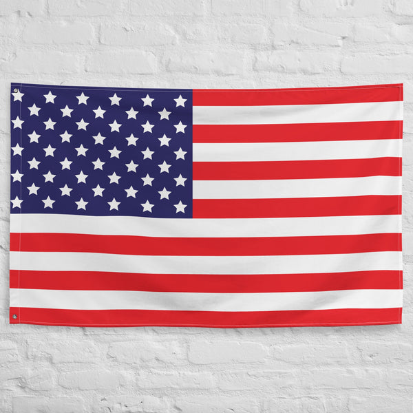 65 MCMLXV American USA Flag 34.5 x 56 - 65mcmlxv