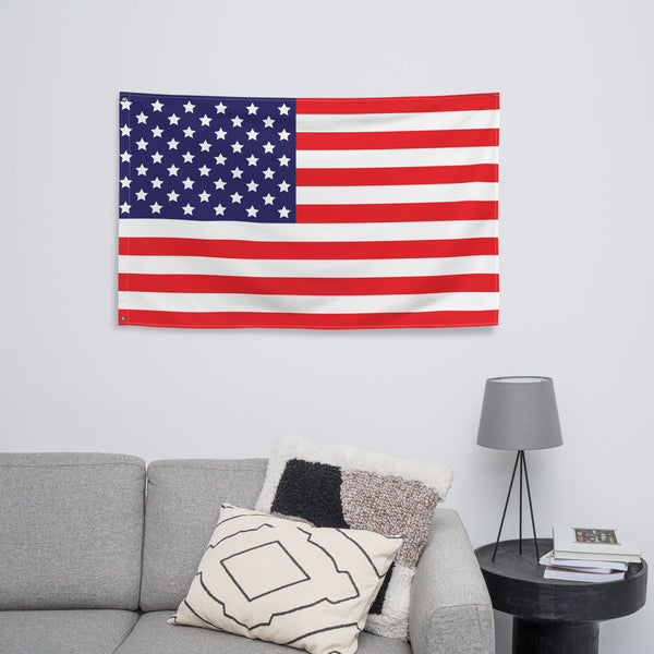 65 MCMLXV American USA Flag 34.5 x 56 - 65mcmlxv