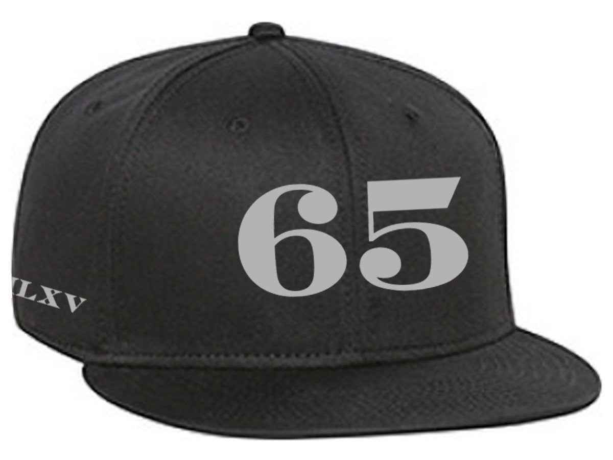 65 MCMLXV Classic 65 Logo 6 Panel 3-D Puff Embroidered Cap