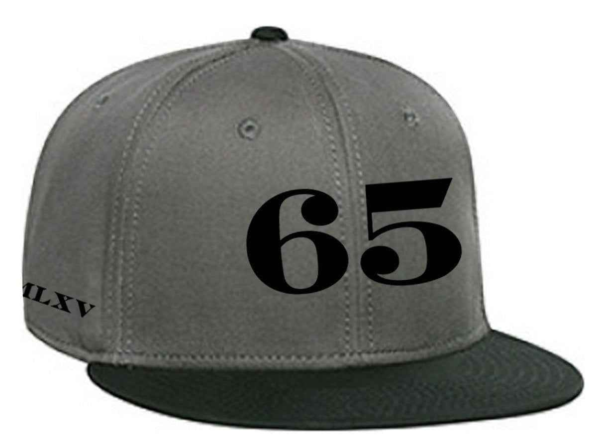65 MCMLXV Classic 65 Logo 6 Panel 3-D Puff Embroidered Cap