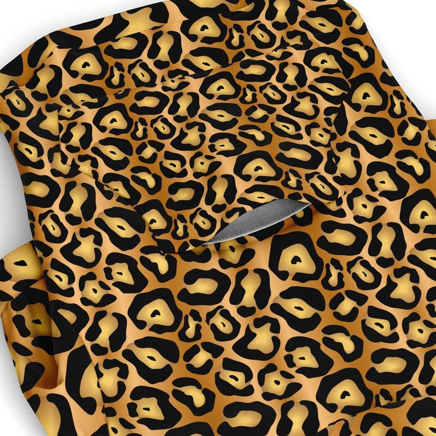65 MCMLXV Jaguar Print Dog Zip Hoodie - 65mcmlxv