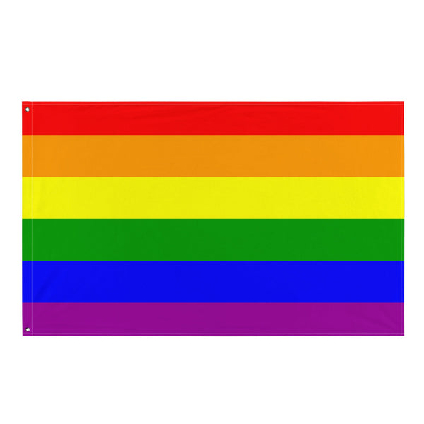 65 MCMLXV LGBT Gay Pride Rainbow Flag 34.5 x 56 - 65mcmlxv