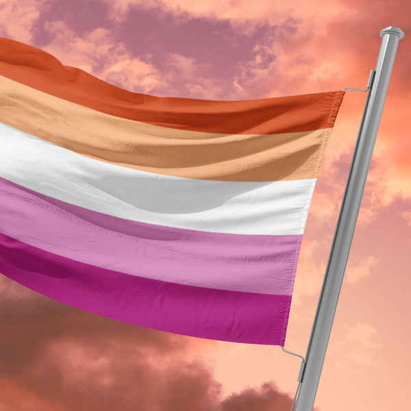 65 MCMLXV LGBT Lesbian Pride Sunset Flag 34.5 x 56 Wall Hanging - 65mcmlxv