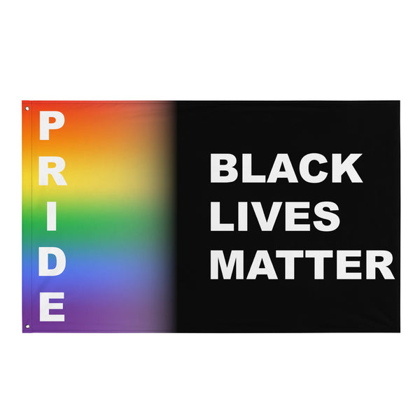 65 MCMLXV LGBT Pride Black Lives Matter Flag 34.5 x 56 Wall Hanging - 65mcmlxv