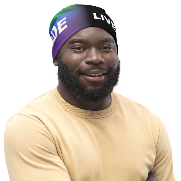 65 MCMLXV LGBT Pride Black Lives Matter Print Beanie Skullcap - 65mcmlxv