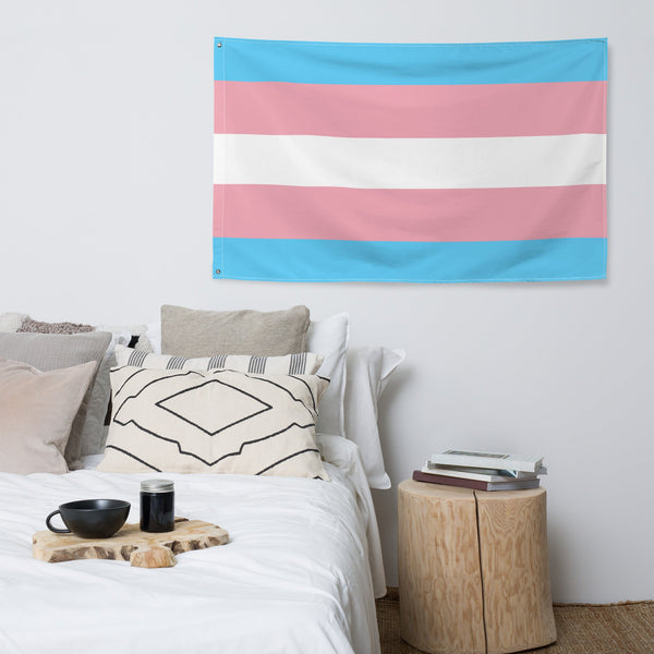 65 MCMLXV LGBT Transgender Pride Flag 5x3 feet - 65mcmlxv