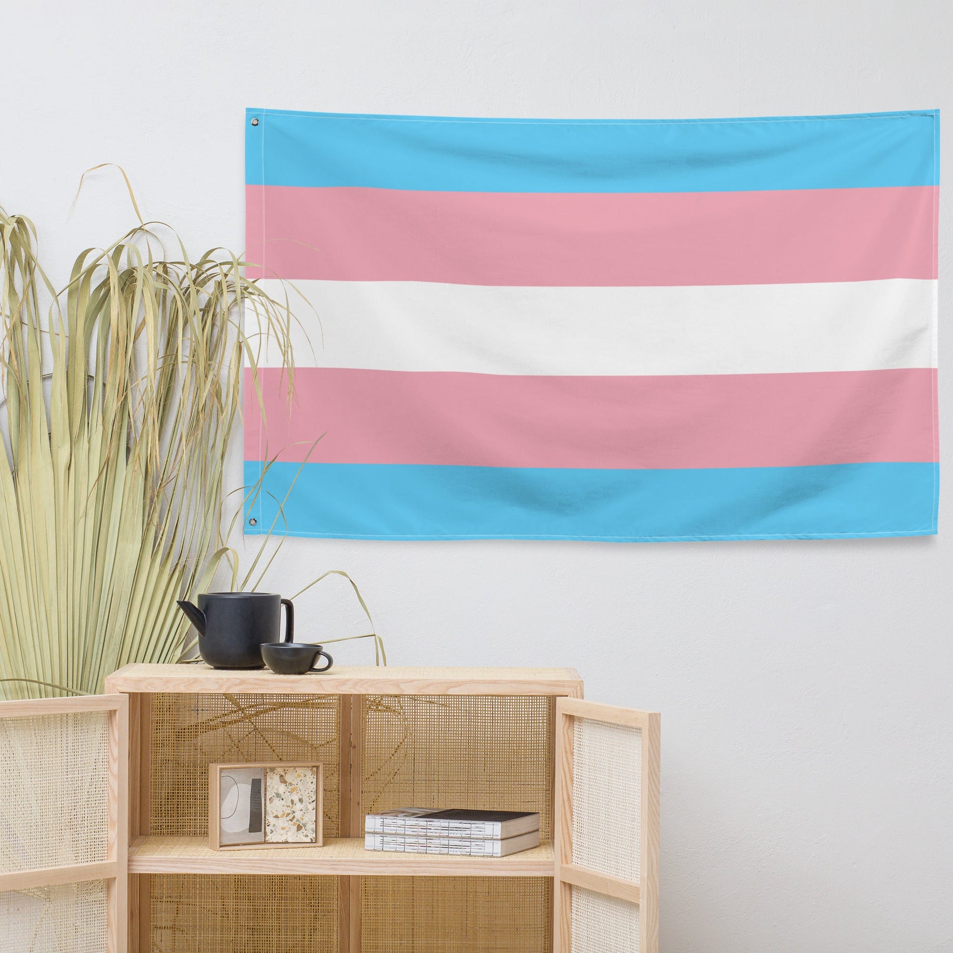 65 MCMLXV LGBT Transgender Pride Flag 5x3 feet - 65mcmlxv