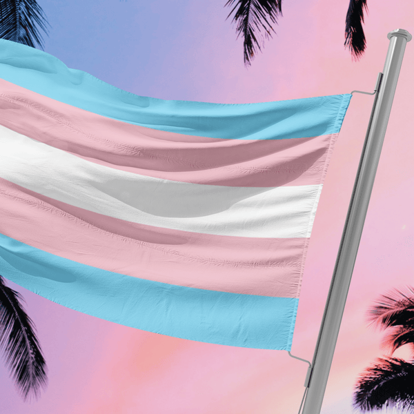 65 MCMLXV LGBT Transgender Pride Flag 5x3 feet - 65mcmlxv