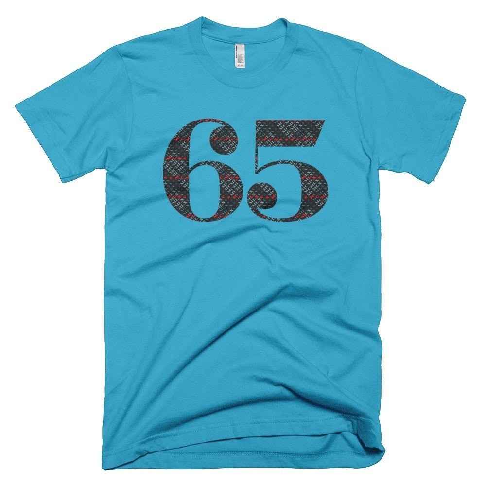 65 MCMLXV Men's 65 Logo Typography Graphic T-Shirt