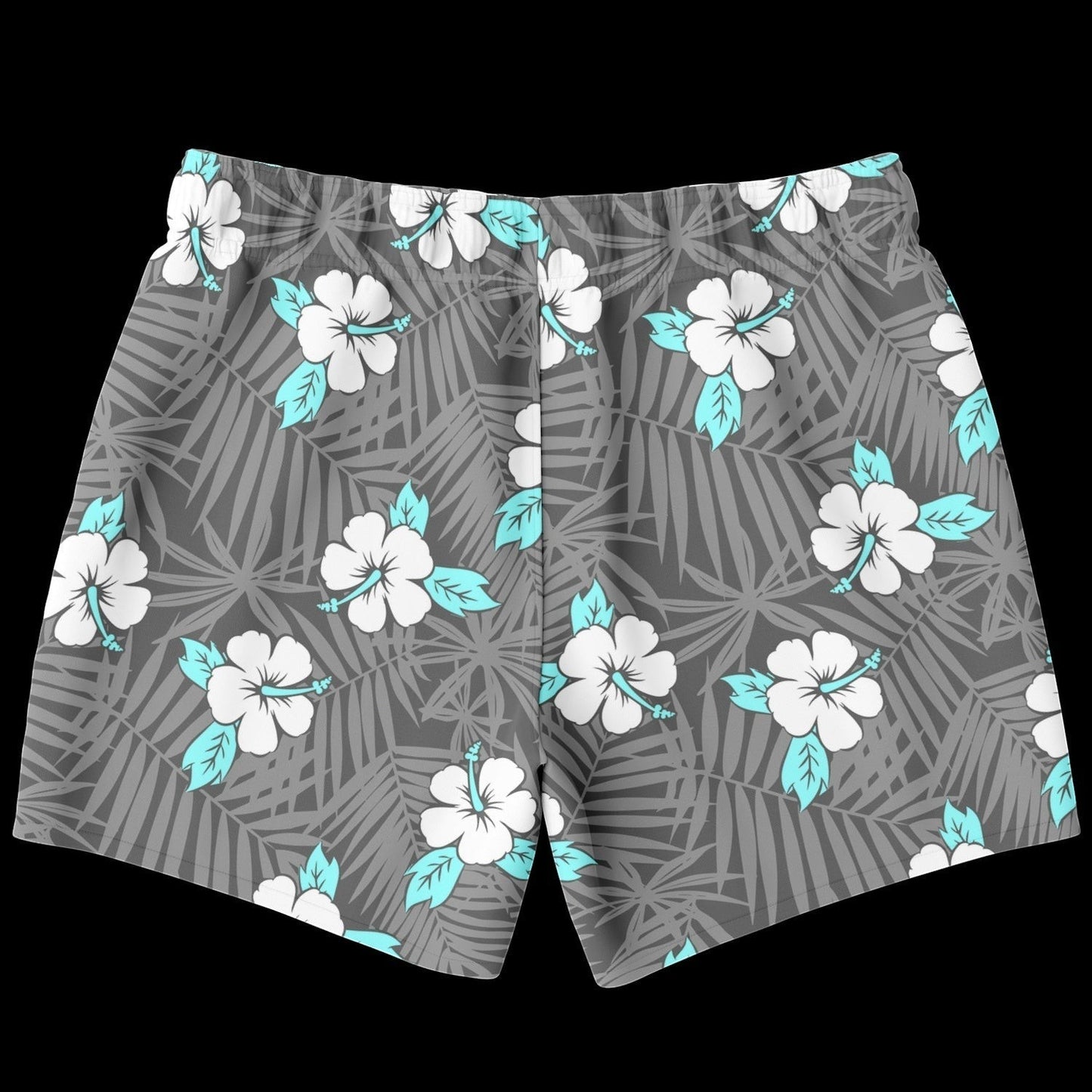 65 MCMLXV Men's Hibiscus Tropical Print Swim Trunk - 65mcmlxv