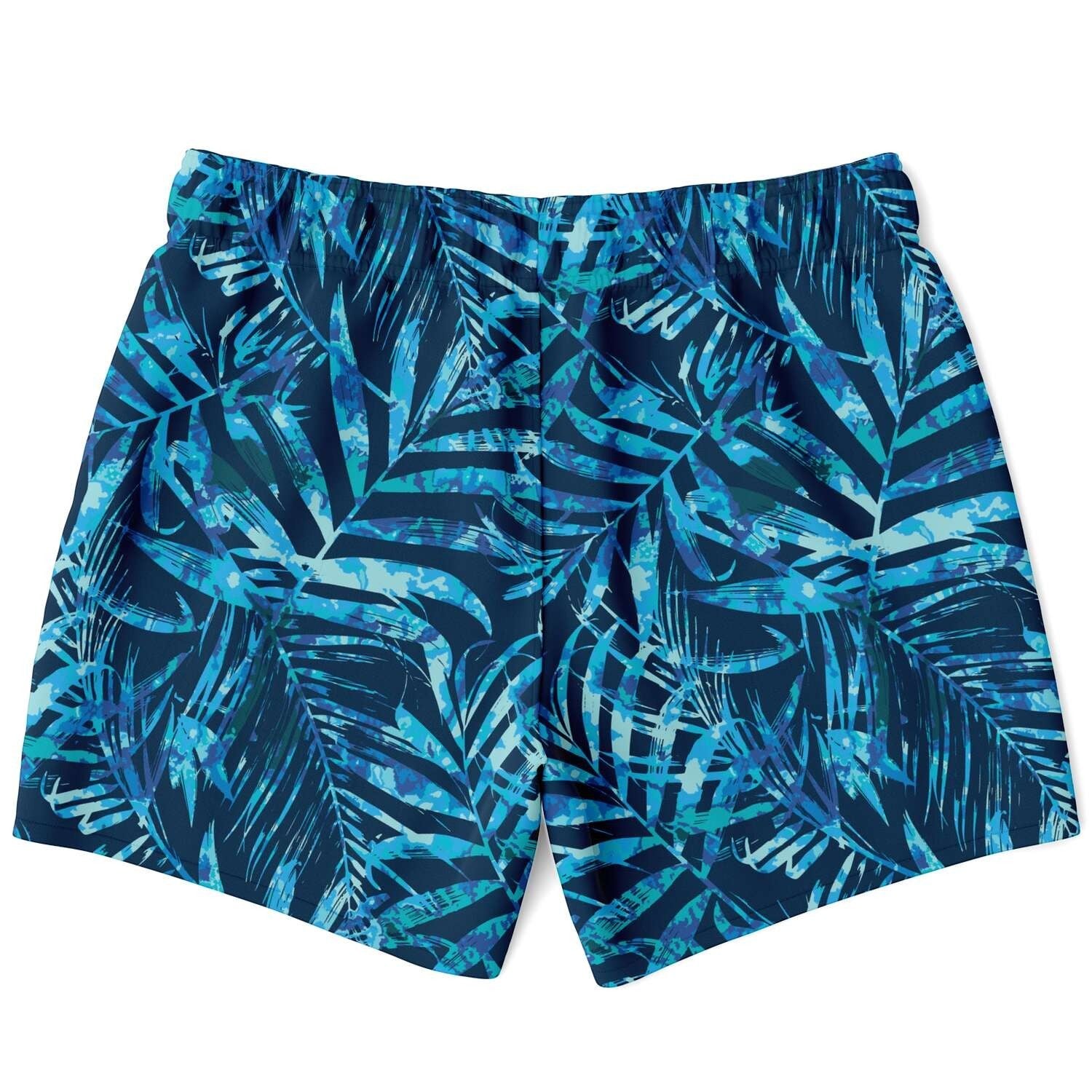 65 MCMLXV Men's Navy Tie - Dye Leaves Print Swim Trunk - 65mcmlxv