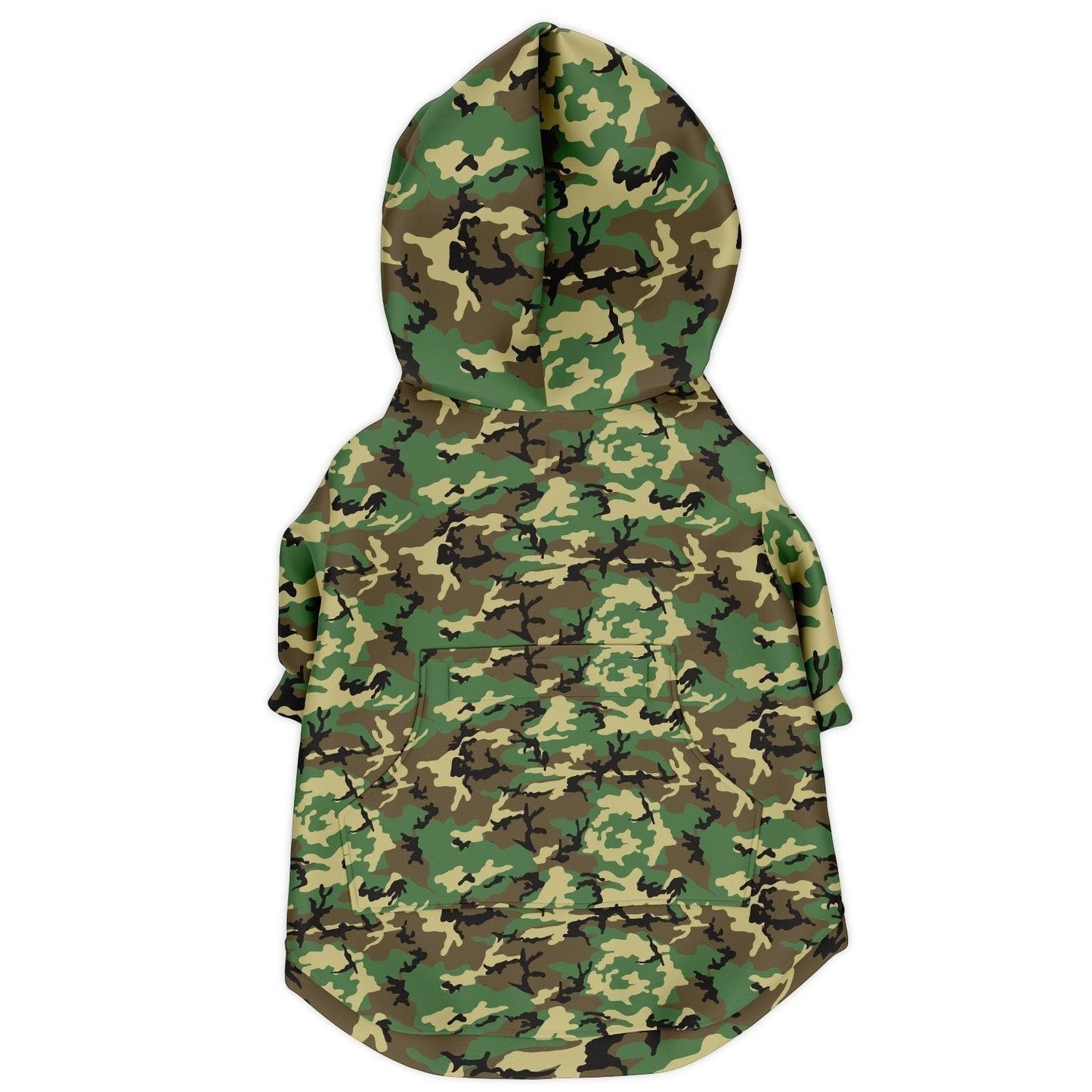 65 MCMLXV Military Camouflage Dog Zip Hoodie - 65mcmlxv