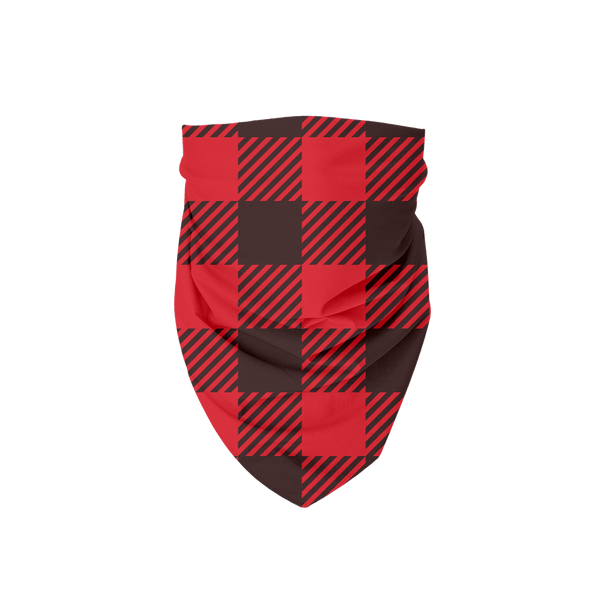 65 MCMLXV Red Buffalo Plaid Print Bandana Handkercheif Scarf - 65mcmlxv