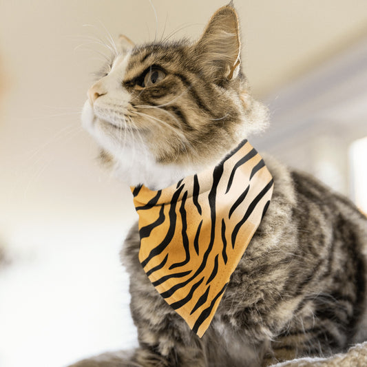 65 MCMLXV Tiger Print Pet Bandana - 65mcmlxv