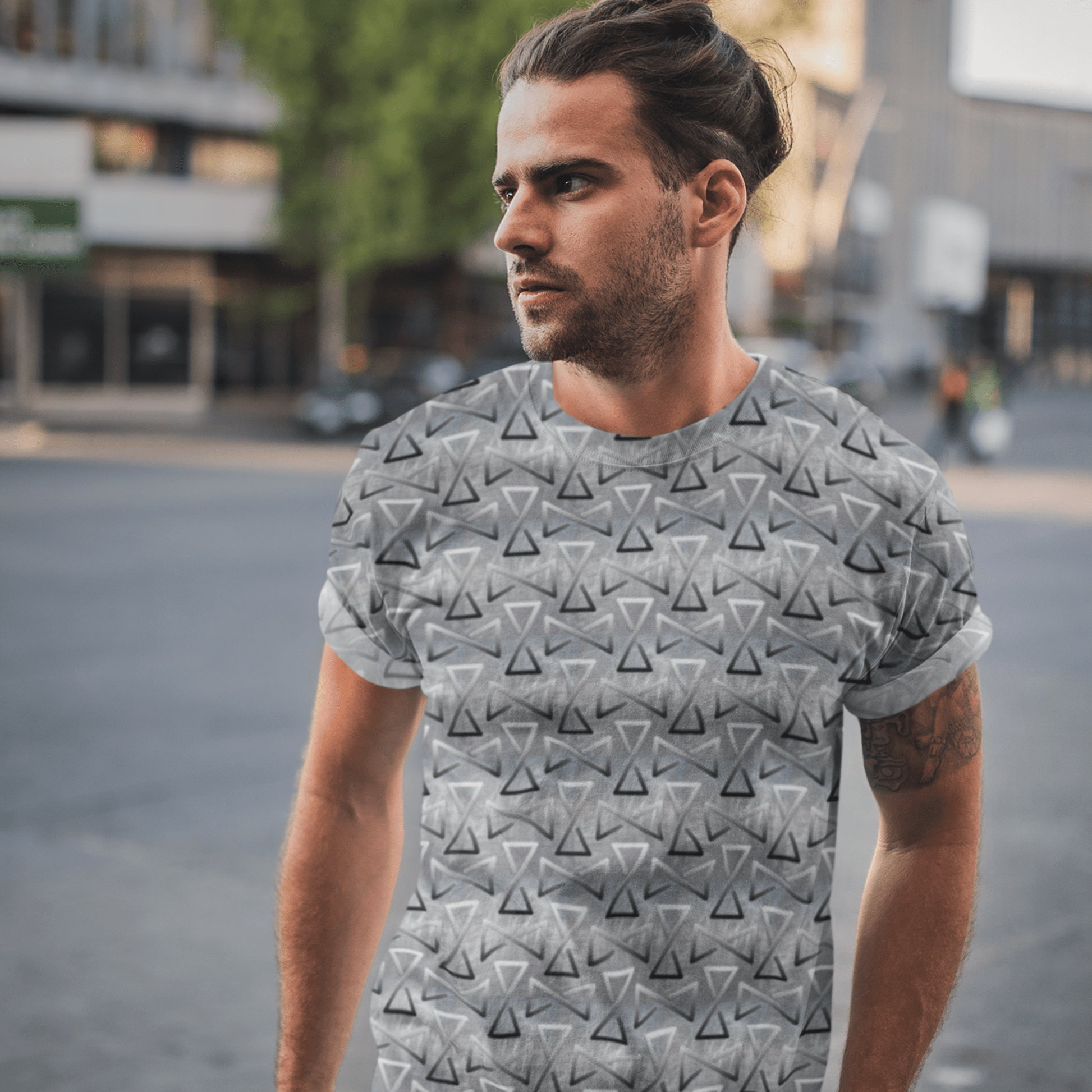 65 MCMLXV Unisex Cosplay Metal Infinity Symbol Pattern T-shirt - 65mcmlxv