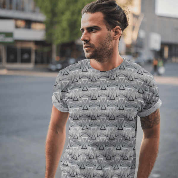 65 MCMLXV Unisex Cosplay Metal Infinity Symbol Pattern T-shirt - 65mcmlxv