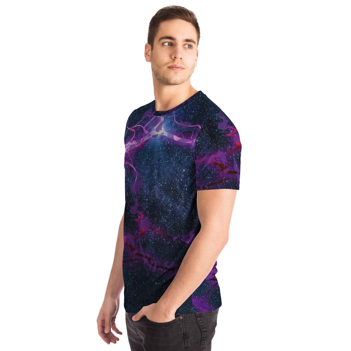 65 MCMLXV Unisex Cosplay Shattered Multiverse Print T-shirt - 65mcmlxv