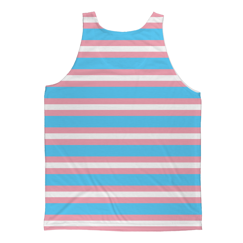 65 MCMLXV Unisex LGBT Transgender Pride Flag Tank Top - 65mcmlxv