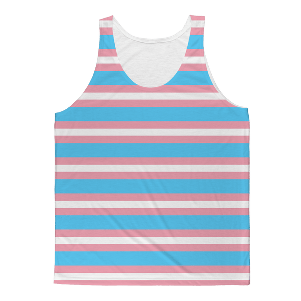 65 MCMLXV Unisex LGBT Transgender Pride Flag Tank Top - 65mcmlxv