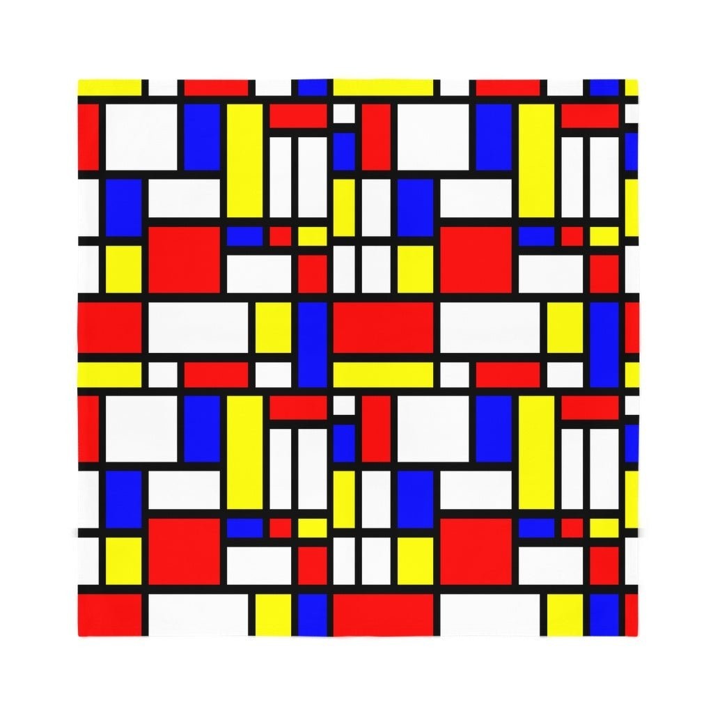 65 MCMLXV Unisex Mondrian Color Block Print Bandana - 65mcmlxv