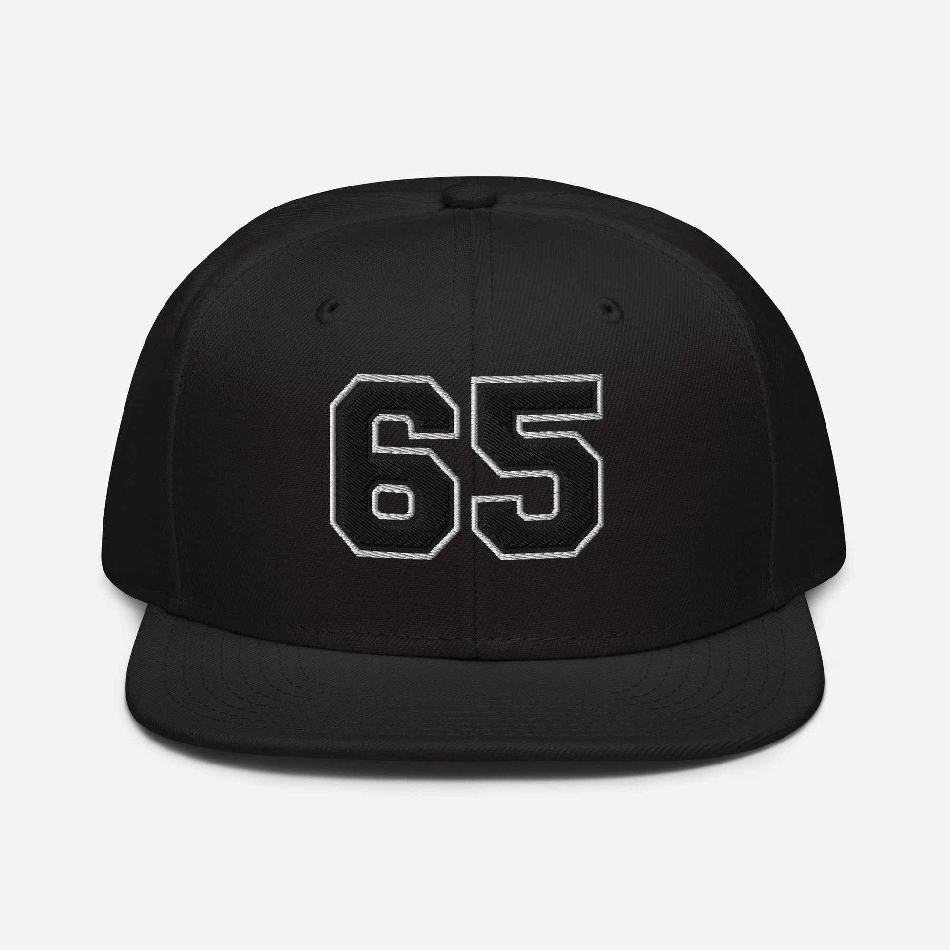 65 MCMLXV Varsity 65 Logo 6 Panel 3-D Puff Embroidered Cap