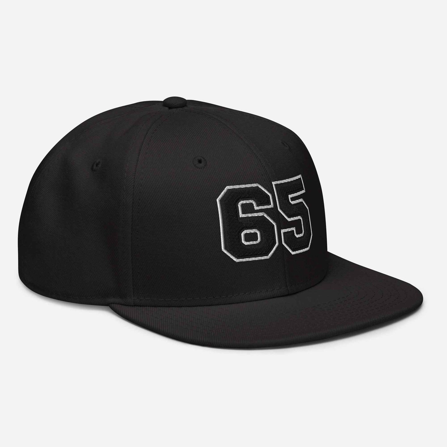 65 MCMLXV Varsity 65 Logo 6 Panel 3-D Puff Embroidered Cap