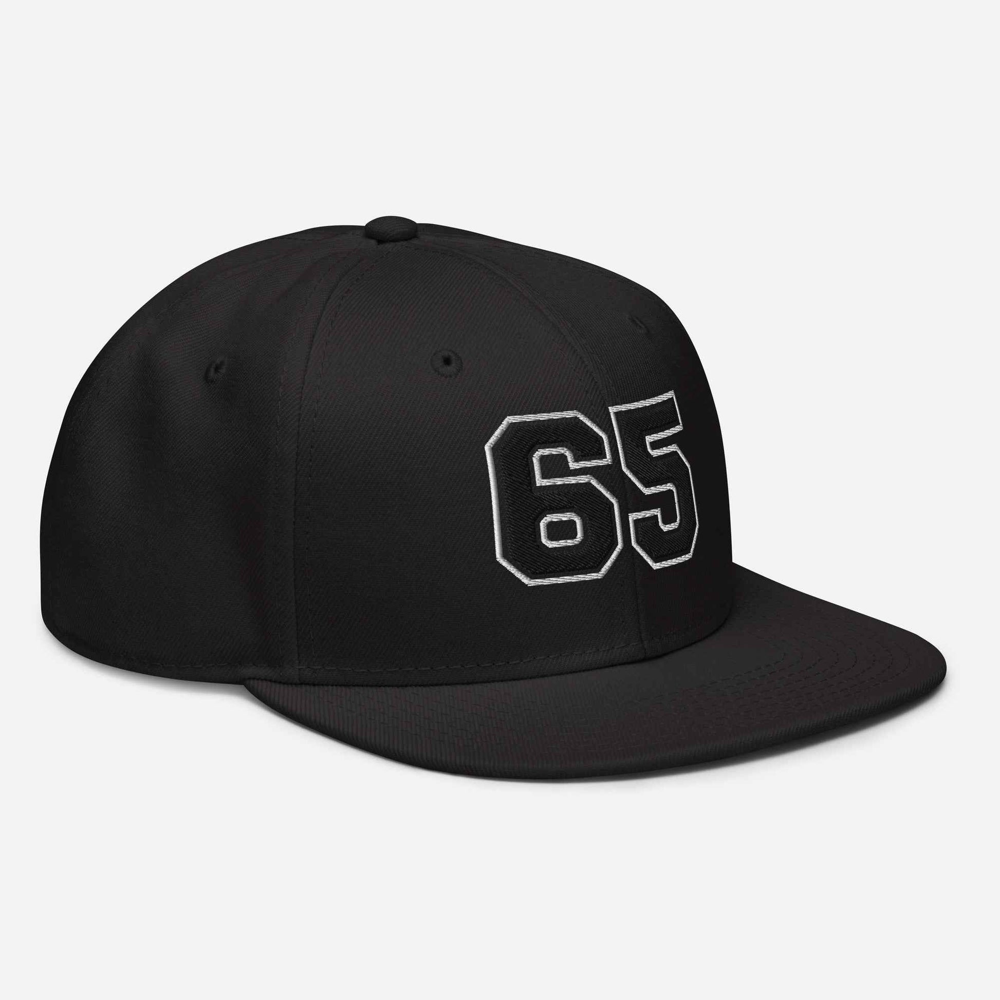 65 MCMLXV Varsity 65 Logo 6 Panel 3-D Puff Embroidered Cap