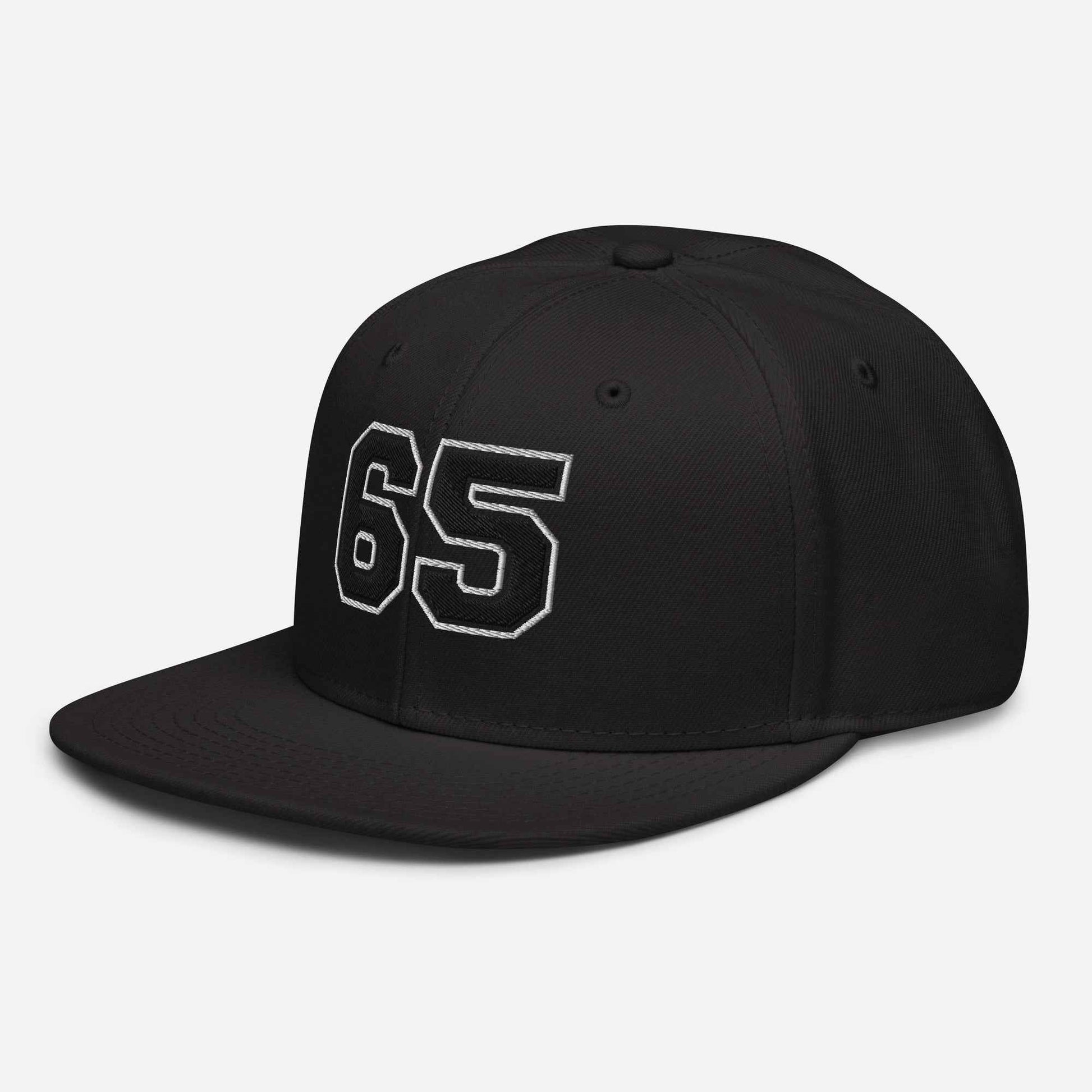65 MCMLXV Varsity 65 Logo 6 Panel 3-D Puff Embroidered Cap