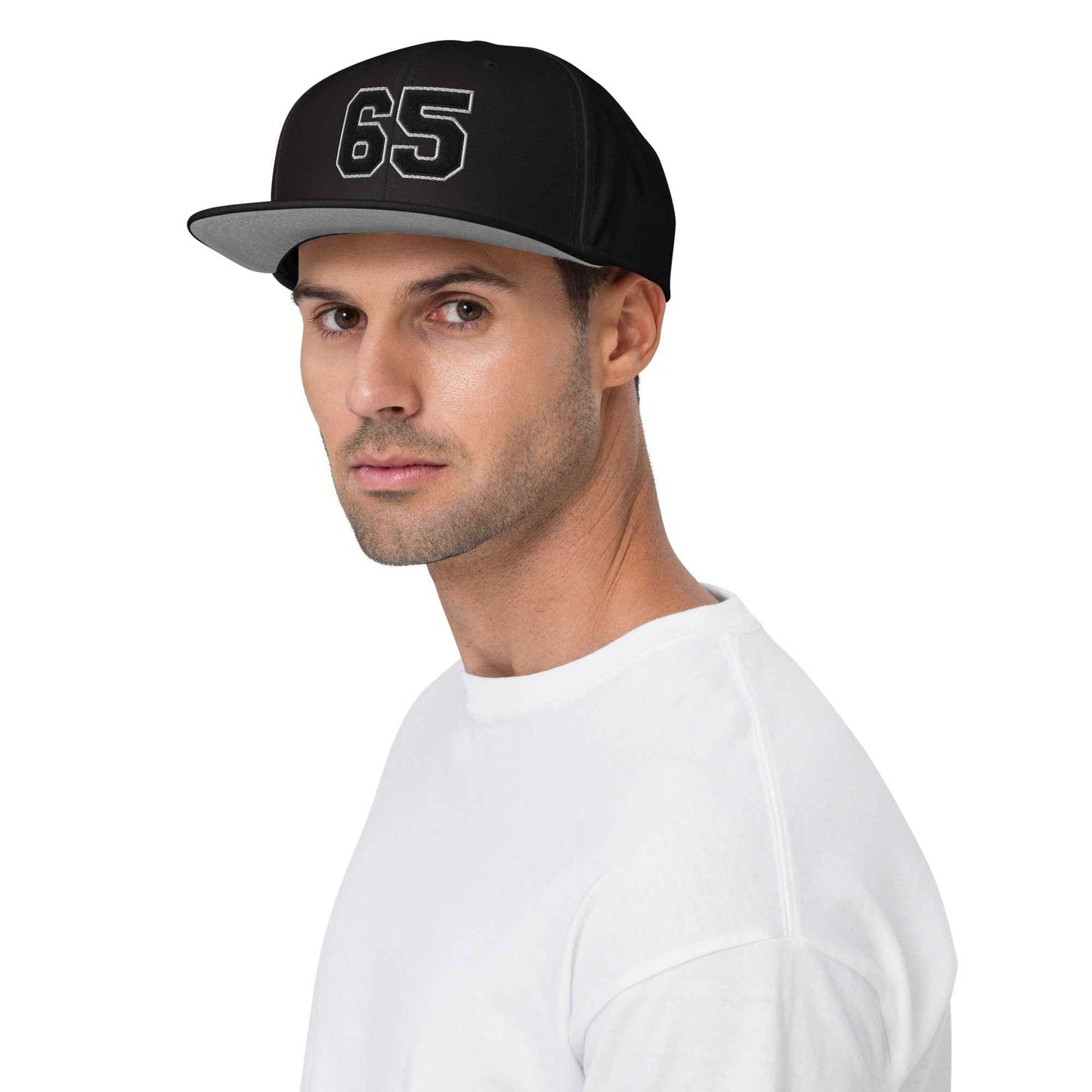 65 MCMLXV Varsity 65 Logo 6 Panel 3-D Puff Embroidered Cap