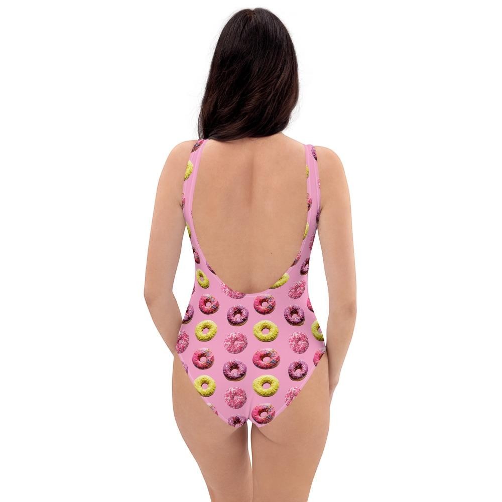 65 MCMLXV Women's Doughnut Toss Print 1 Piece Swimsuit - 65mcmlxv
