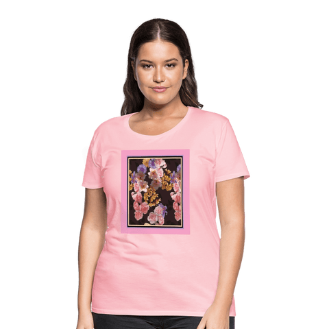 65 MCMLXV Women’s Floral Bouquet Premium Graphic T-Shirt - 65mcmlxv