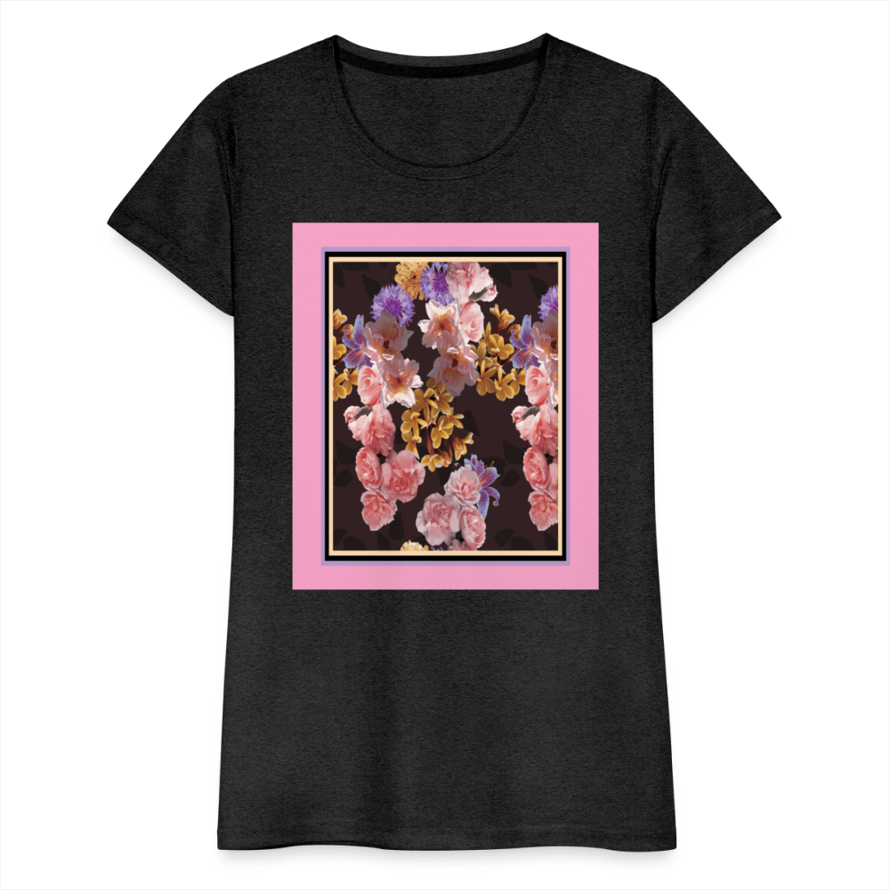 65 MCMLXV Women’s Floral Bouquet Premium Graphic T-Shirt - 65mcmlxv