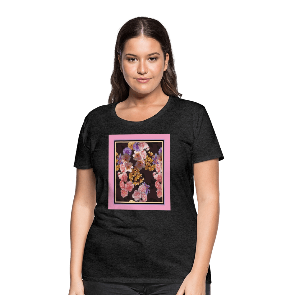 65 MCMLXV Women’s Floral Bouquet Premium Graphic T-Shirt - 65mcmlxv