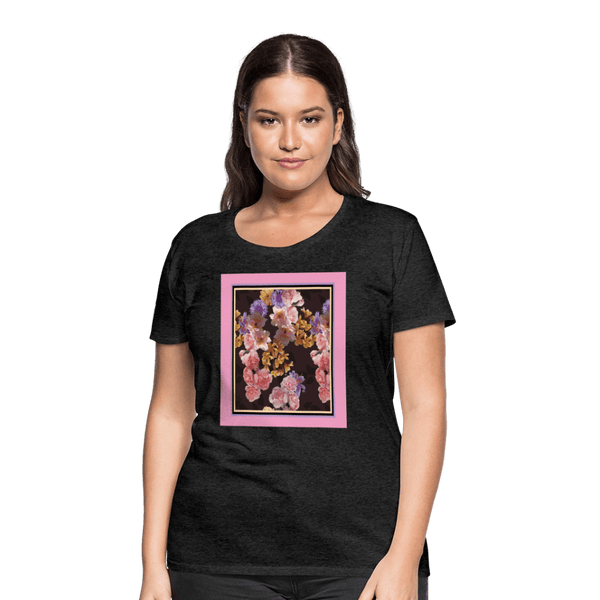 65 MCMLXV Women’s Floral Bouquet Premium Graphic T-Shirt - 65mcmlxv