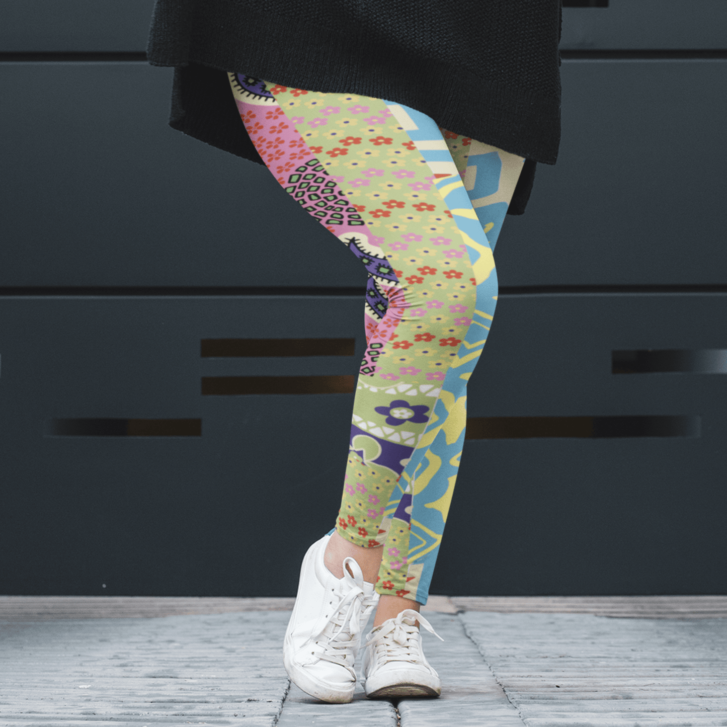 65 MCMLXV Women's Groovy Collage Print Leggings - 65mcmlxv
