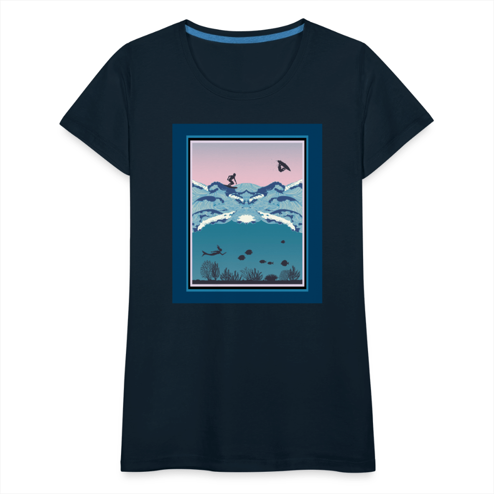 65 MCMLXV Women’s Ipanema Surf Premium T-Shirt - 65mcmlxv