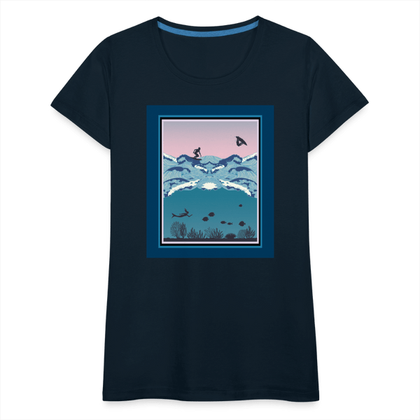 65 MCMLXV Women’s Ipanema Surf Premium T-Shirt - 65mcmlxv