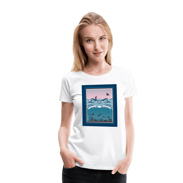 65 MCMLXV Women’s Ipanema Surf Premium T-Shirt - 65mcmlxv