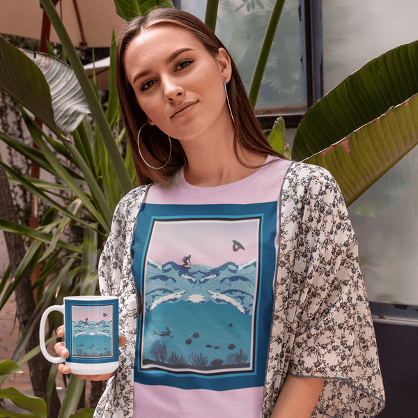 65 MCMLXV Women’s Ipanema Surf Premium T-Shirt - 65mcmlxv