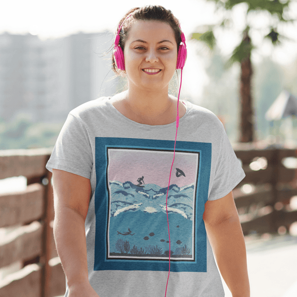 65 MCMLXV Women’s Ipanema Surf Premium T-Shirt - 65mcmlxv